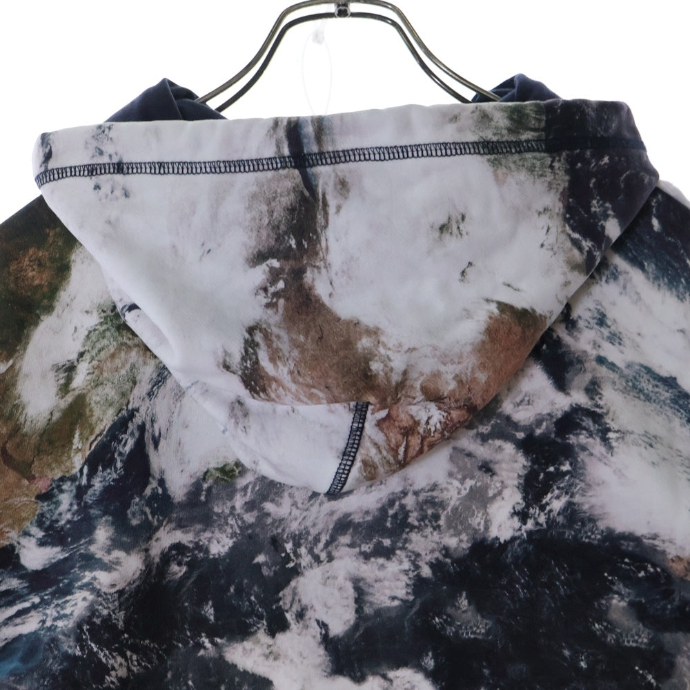 DIESEL(ディーゼル) 23AW S-PAY-HOOD‐L1 プラネットカモ 総柄プリント プルオーバーパーカー マルチカラー A11488