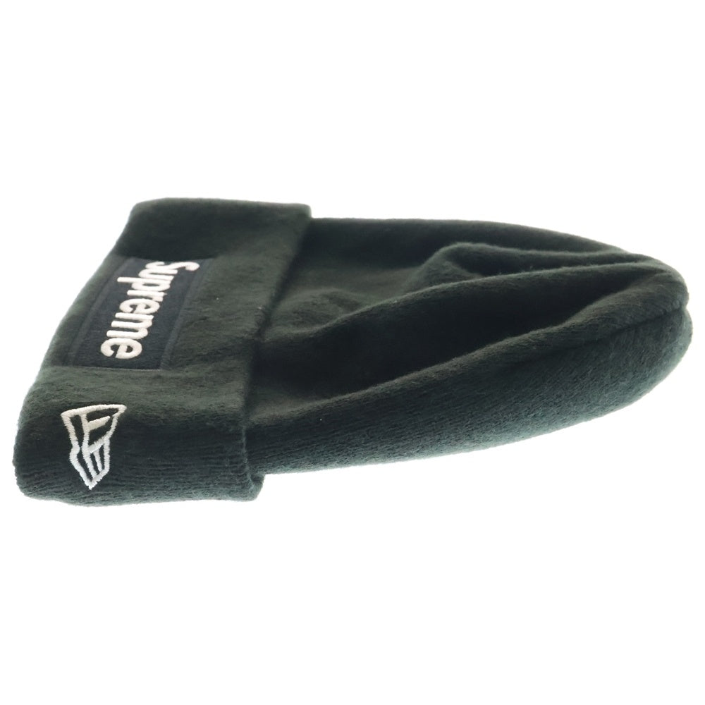 SUPREME(シュプリーム) 23AW ×New Era Box Logo Beanie ニューエラ ボックスロゴ ニットビーニー 帽子 ブラック