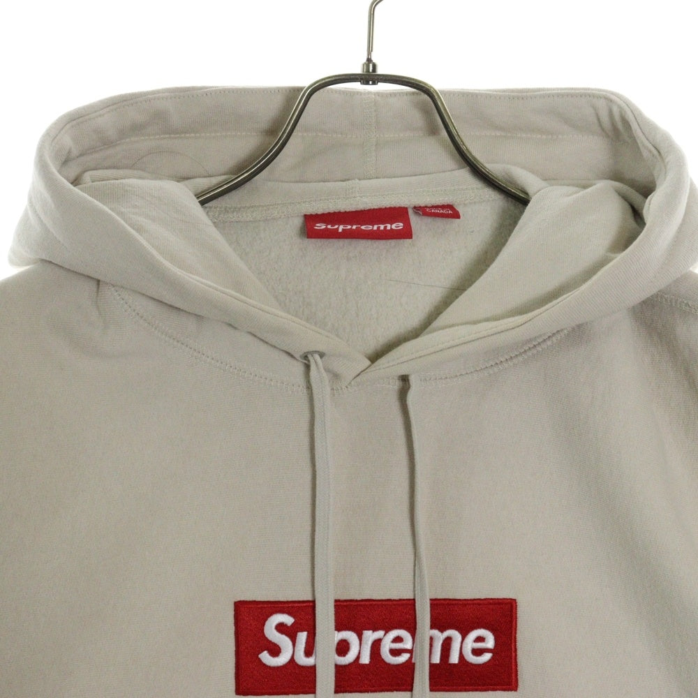 SUPREME(シュプリーム) 24AW Box Logo Hooded Sweatshirt ボックスロゴ プルオーバースウェットパーカー ベージュ