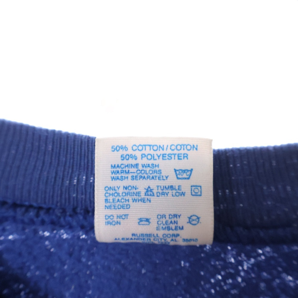 VINTAGE(ヴィンテージ) 90S VINTAGE HOOK-UPS KARATE KID SWEATSHIRT ヴィンテージ フックアップス ジェルミクライン 空手キッド プリントスウェットトレーナー ブルー