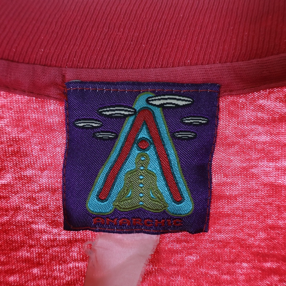 VINTAGE(ヴィンテージ) 90S VINTAGE ANARCHIC ADJUSTMENT L/S TEE ヴィンテージ アナーキックアジャストメント ロングスリーブ プリントTシャツ 長袖クルーネックカットソー ピンク