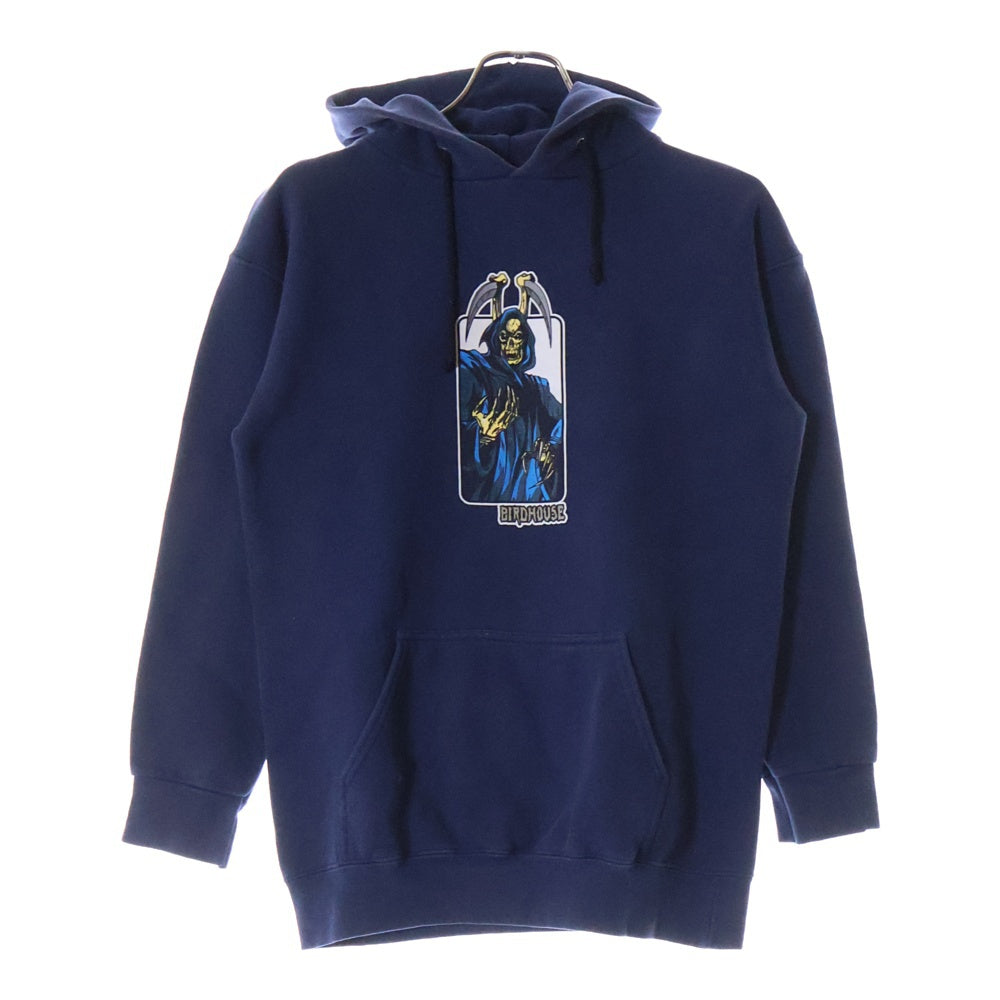VINTAGE(ヴィンテージ) 90S VINTAGE HOOK-UPS×BIRD HOUSE PULLOVER HOODIE ヴィンテージ フックアップ バードハウス プルオーバースウェットパーカー フーディー ネイビー