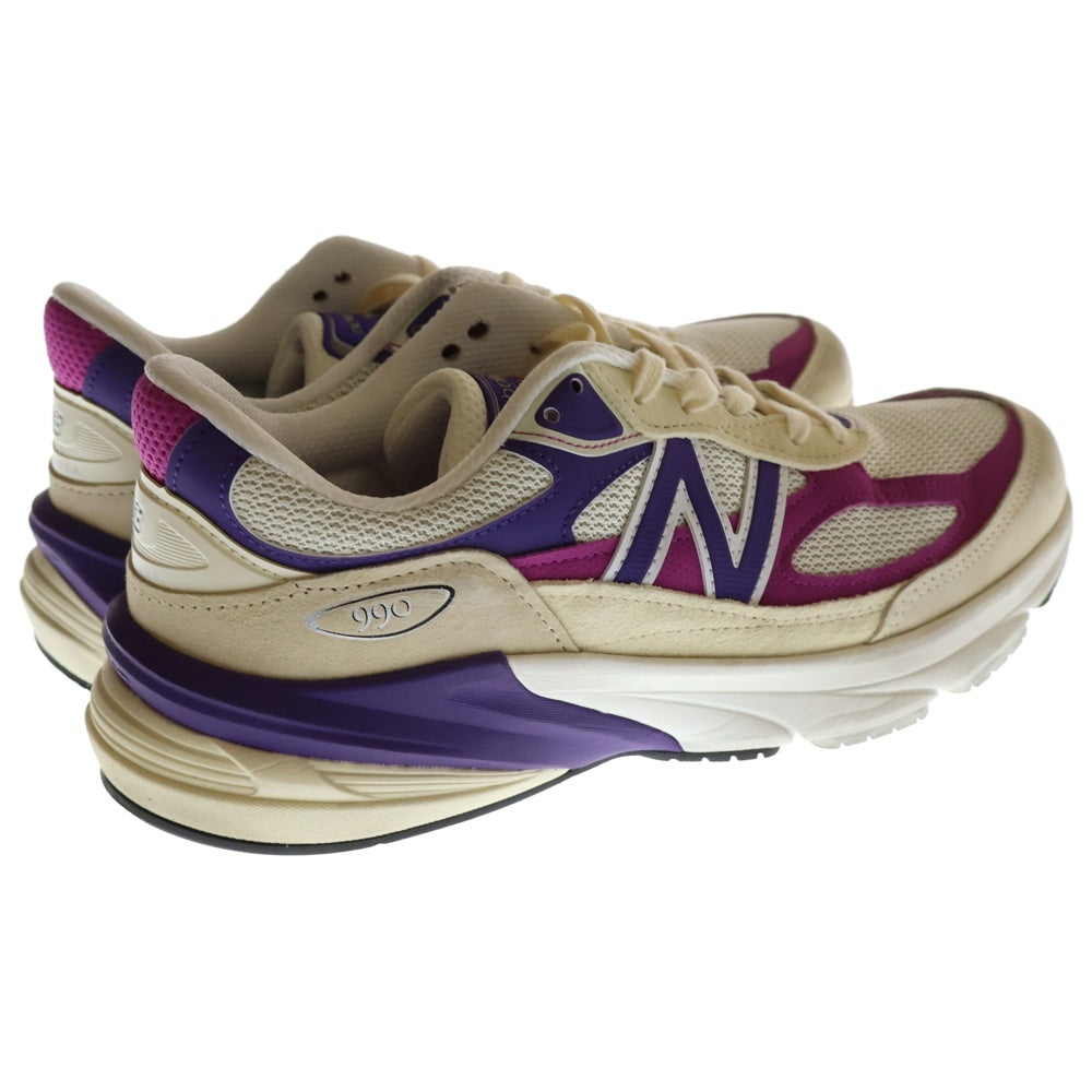 New Balance(ニューバランス) U990TD6 スウェードレザー メッシュ ローカットスニーカー ベージュ US9.5/27.5cm