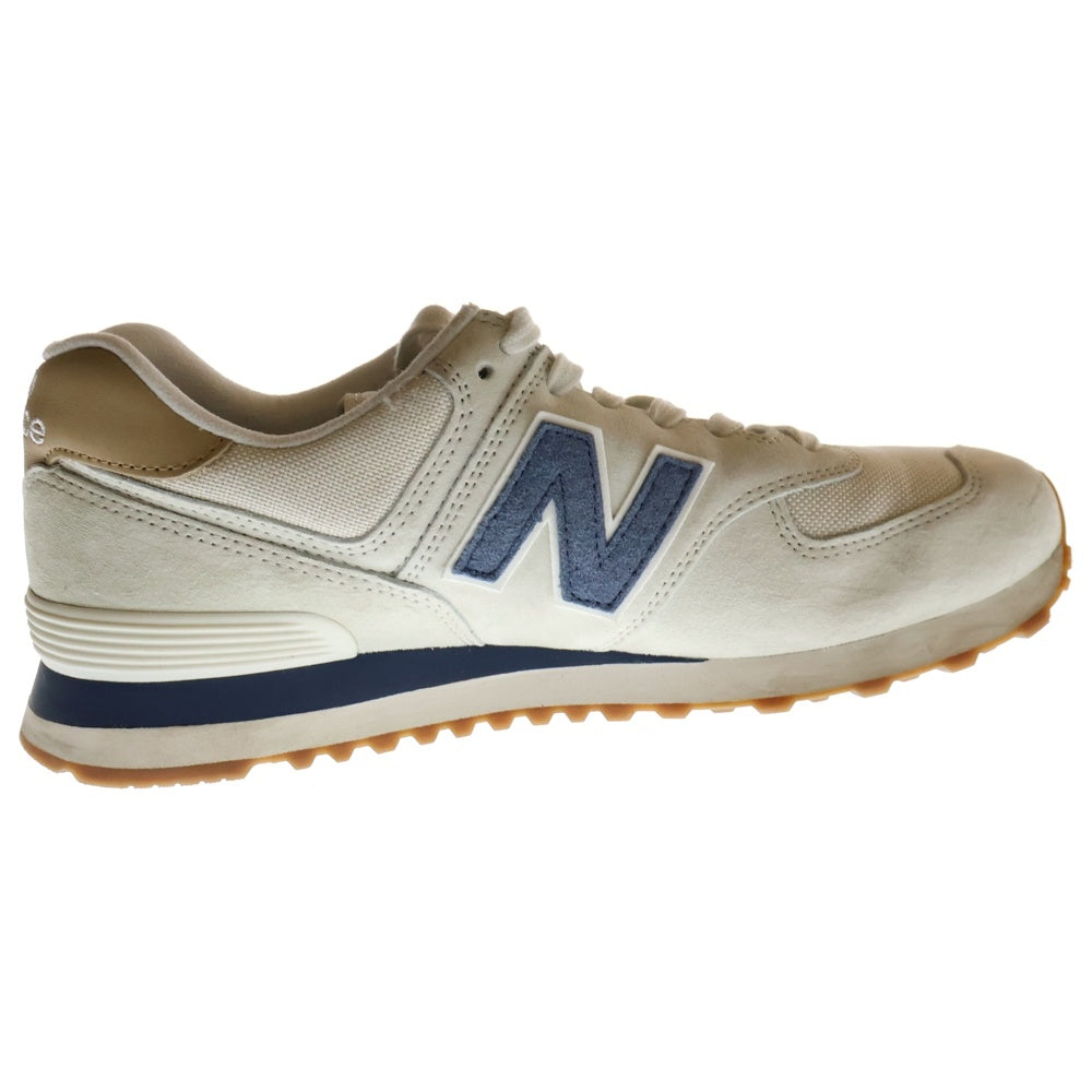 New Balance(ニューバランス) ML574LGI スウェードレザー メッシュ ローカットスニーカー グレー US10/28cm