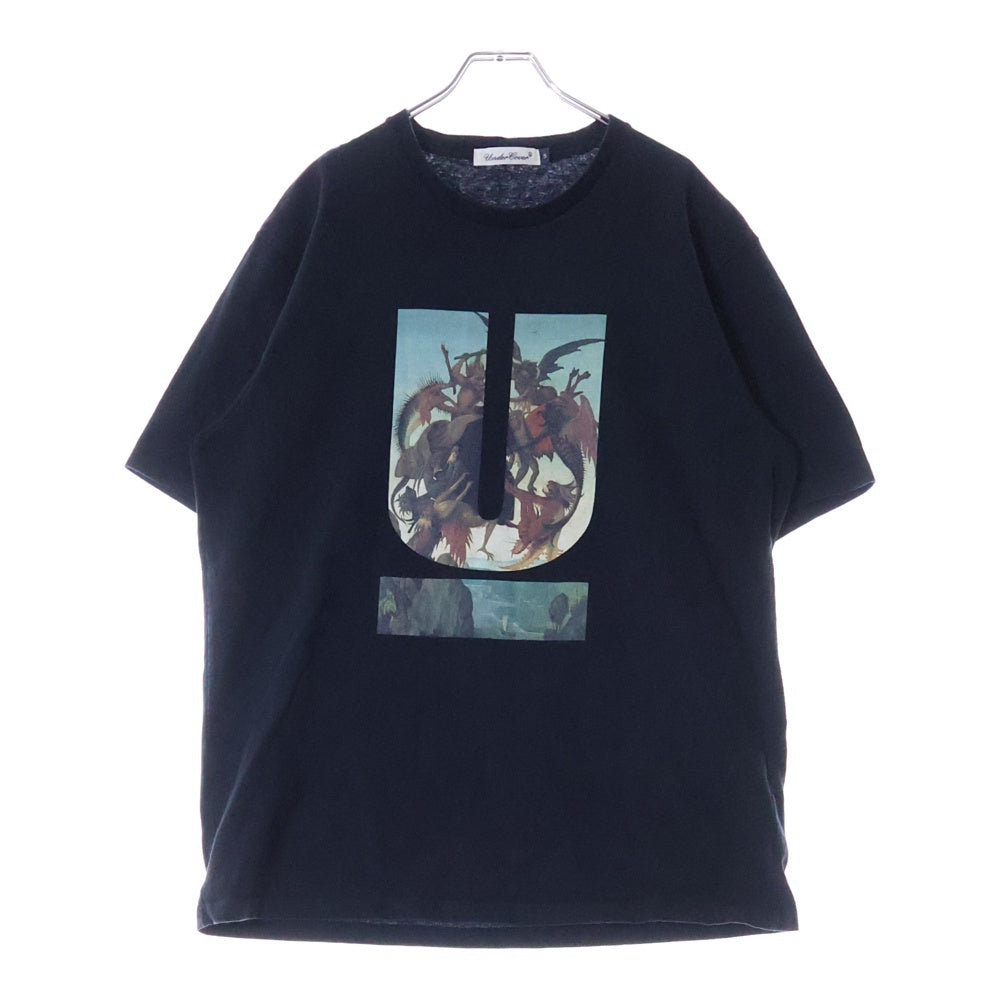 UNDERCOVER(アンダーカバー) ST ANTHONY セント アンソニー Uアンダーバー デビルプリント ショートスリーブ カットソー 半袖 Tシャツ ブラック