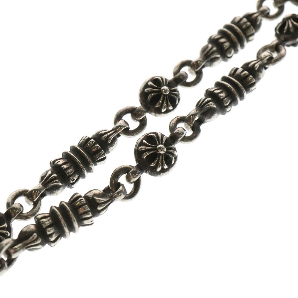 CHROME HEARTS(クロムハーツ) #2 CROSS BALL BARREL CHAIN クロスボール バレル チェーンネックレス シルバー