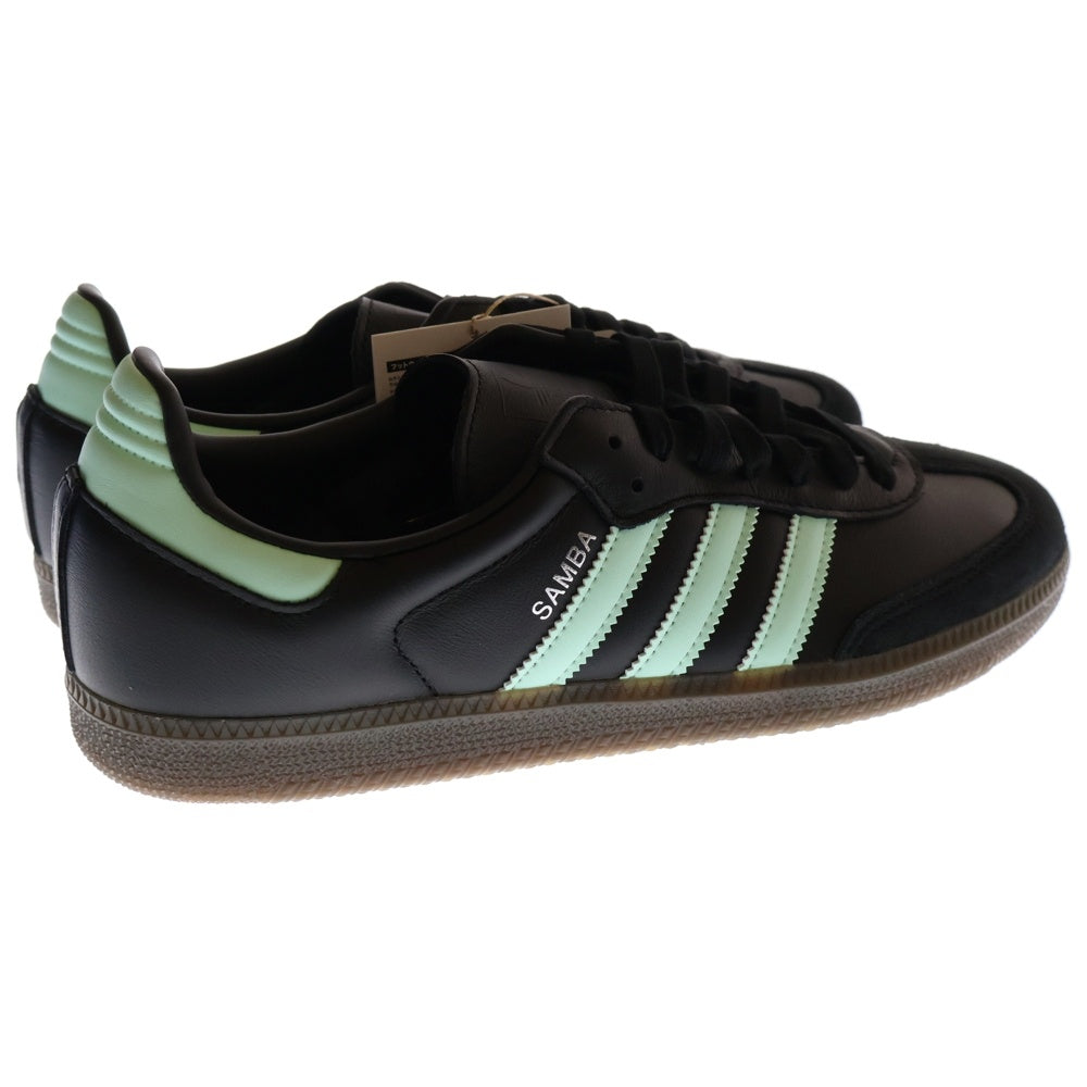adidas(アディダス) SAMBA OG CLEAR MINT PACK サンバ オージー クリア ミント パック ローカットスニーカー ブラックUS11/29cm JR7109
