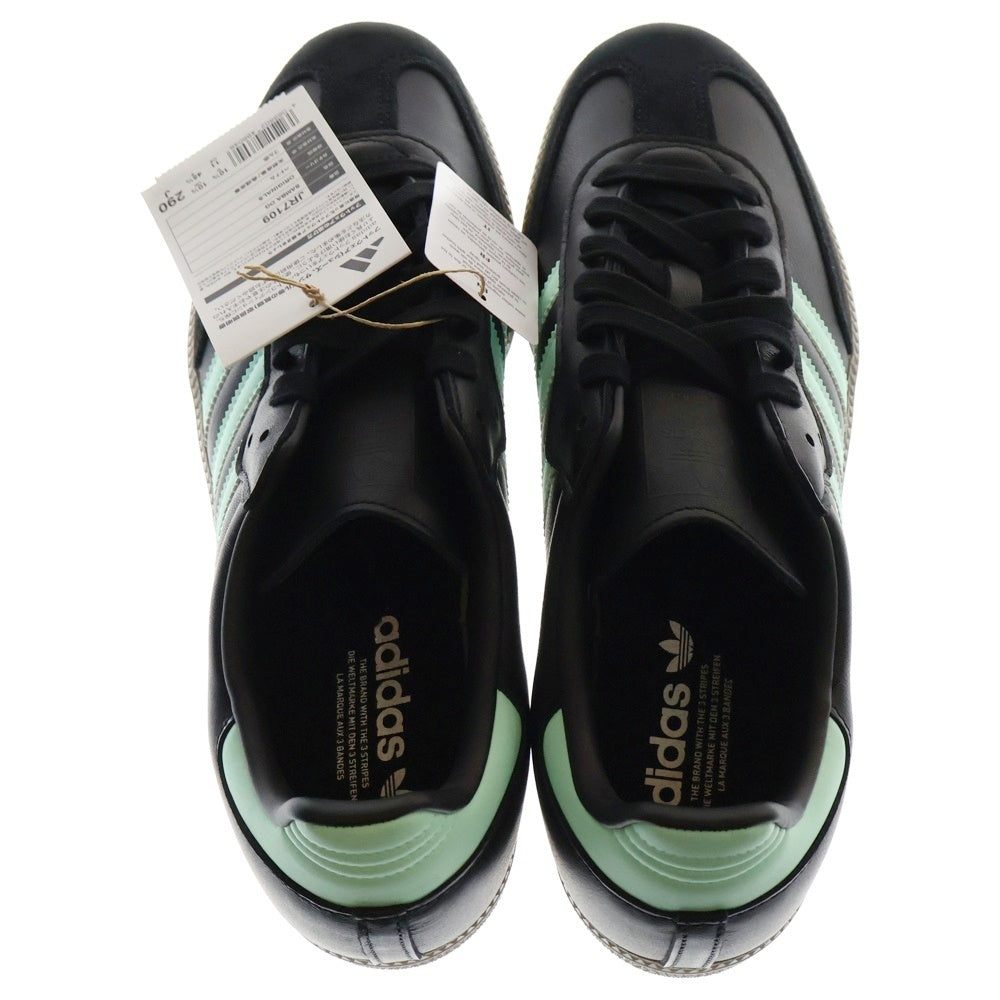 adidas(アディダス) SAMBA OG CLEAR MINT PACK サンバ オージー クリア ミント パック ローカットスニーカー ブラックUS11/29cm JR7109
