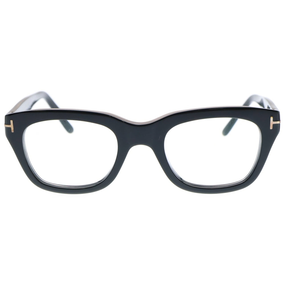 TOM FORD(トムフォード) ウェリントンシェイプ アジアンフィット メガネ サングラス 眼鏡 ブラック TF5178 001
