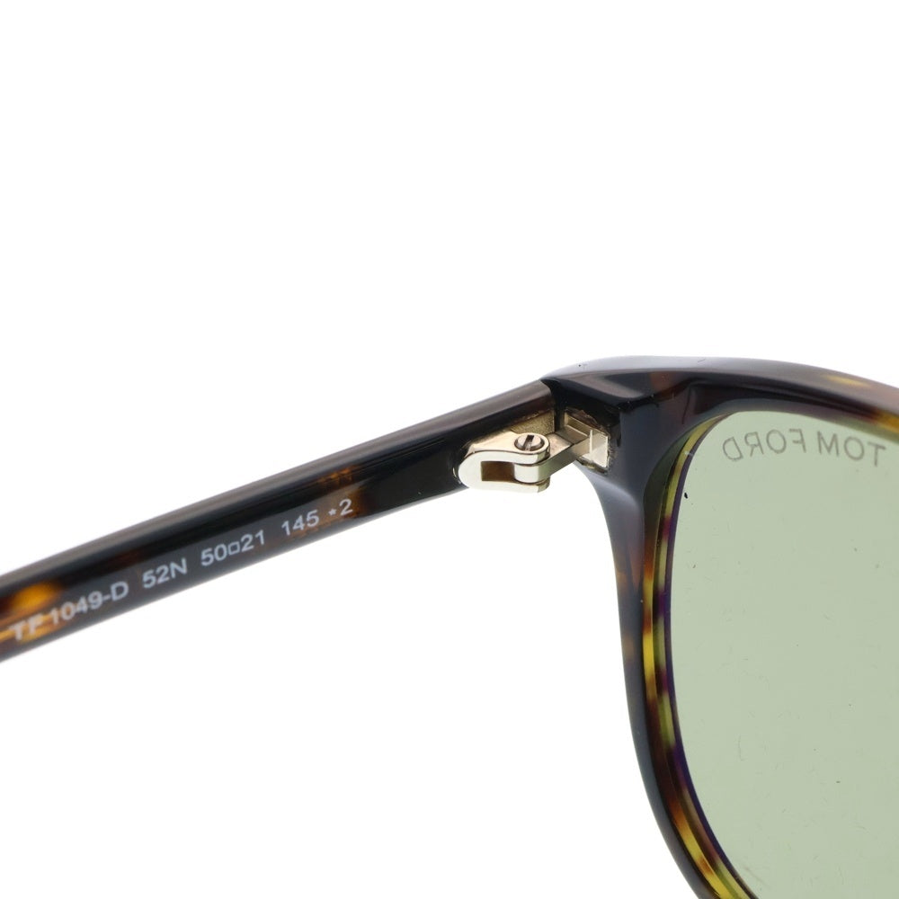 TOM FORD(トムフォード) ウェリントンシェイプ アジアンフィット メガネ サングラス 眼鏡 ブラウン TF1049-D 52N