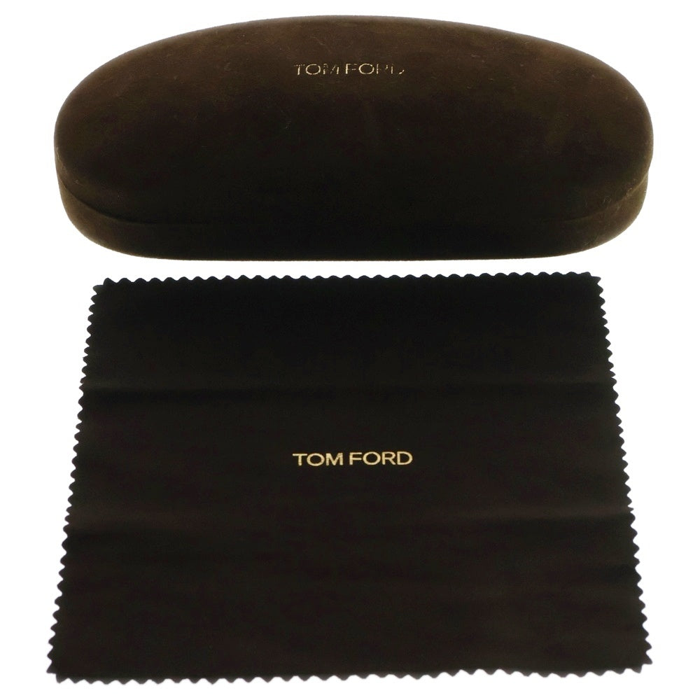 TOM FORD(トムフォード) ウェリントンシェイプ アジアンフィット メガネ サングラス 眼鏡 ブラウン TF1049-D 52N