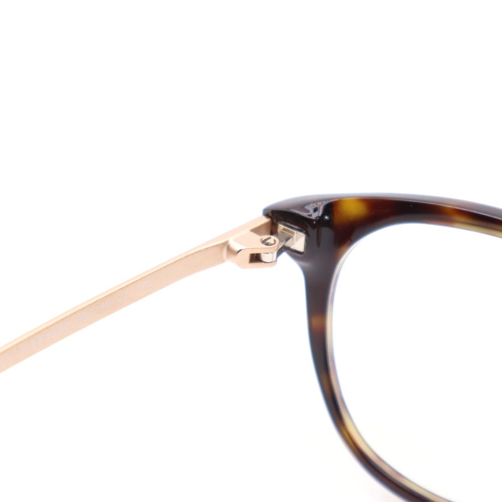 TOM FORD(トムフォード) ウェリントンシェイプ メタルブリッジ メガネ サングラス 眼鏡 ブラウン/ゴールド TF5466 052