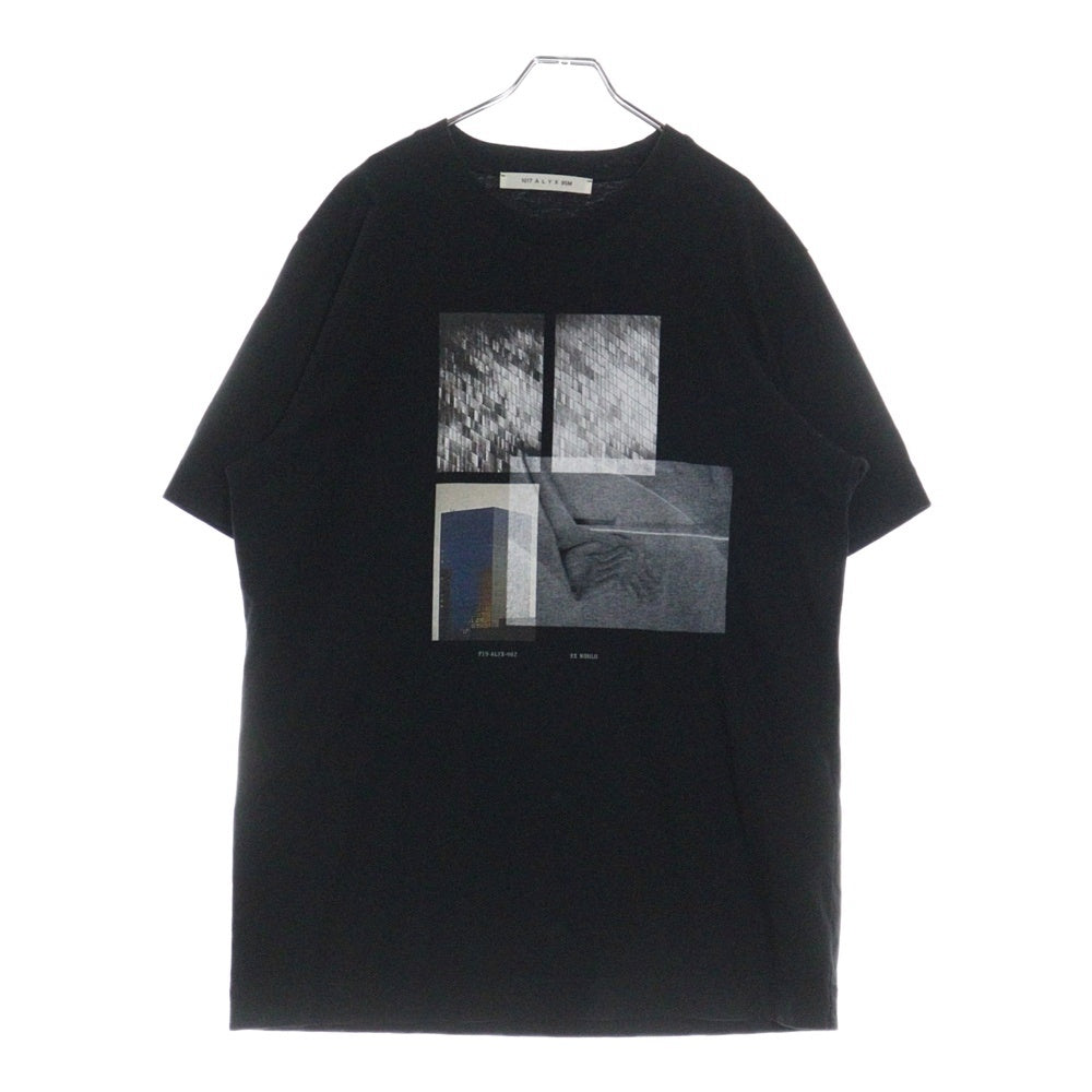 1017 ALYX 9SM(アリクス) 19AW EX NIHILO フォトプリントTシャツ ブラック F19-ALYX-002