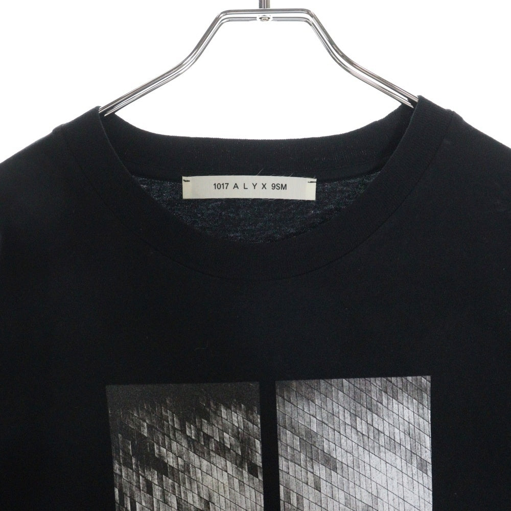 1017 ALYX 9SM(アリクス) 19AW EX NIHILO フォトプリントTシャツ ブラック F19-ALYX-002