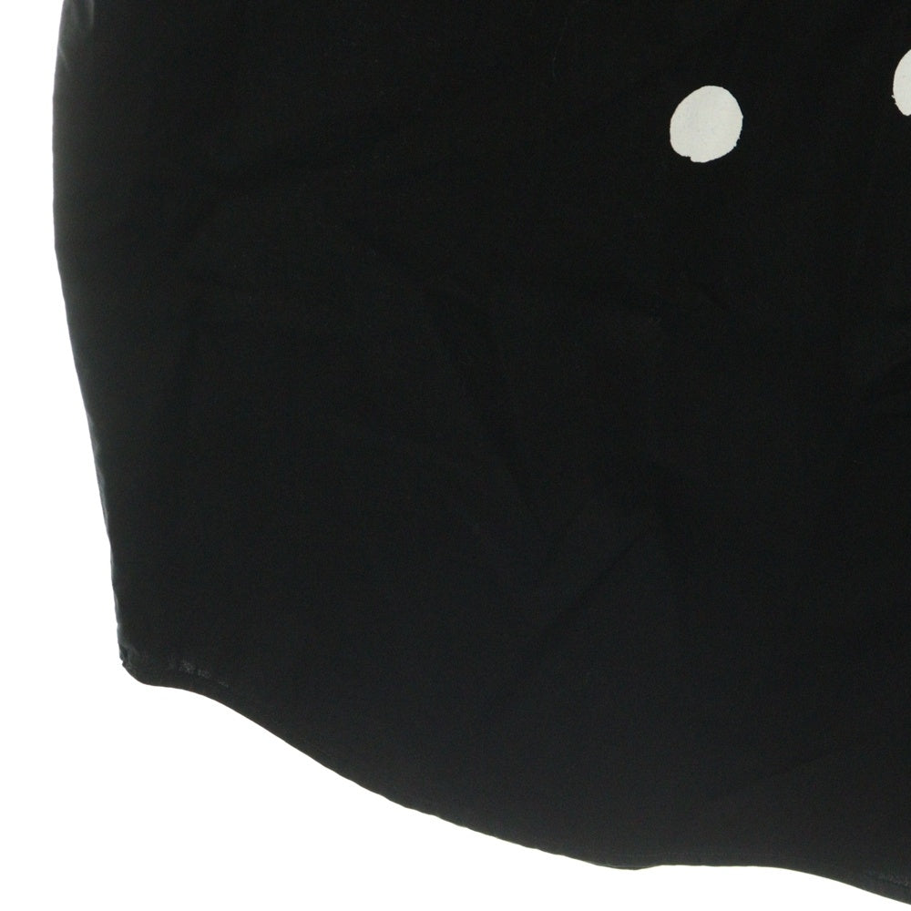 RAF SIMONS(ラフシモンズ) 23SS ドットプリント 半袖シャツ ブラック