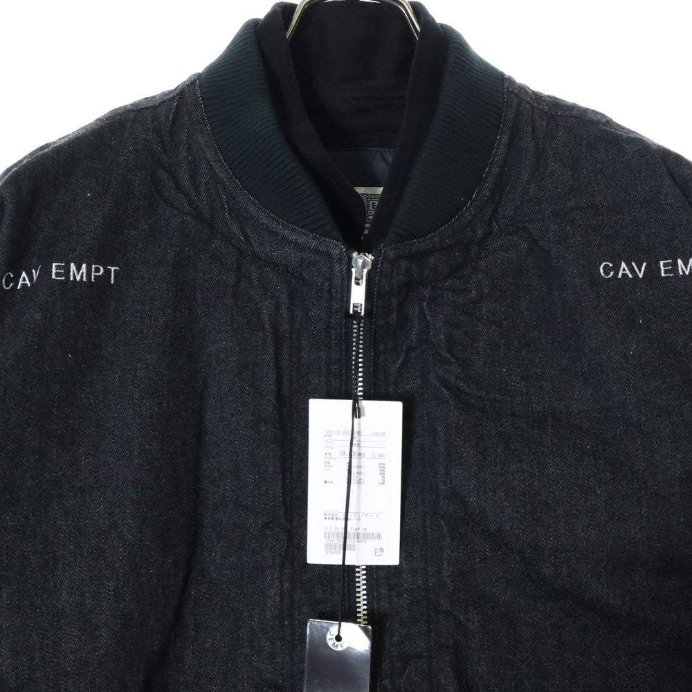 C.E(シーイー) DBL FLAP ZIP JACKET ダブルフラップ ジップジャケット ブラック CES27JK06