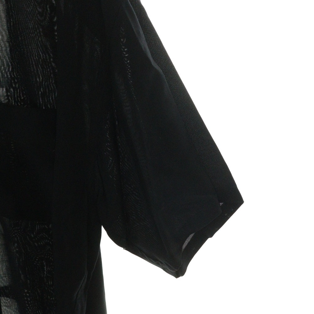F-LAGSTUF-F(フラグスタフ) ×Larry Clark SS SHIRT ラリークラーク フォト 半袖シャツ ブラック 19AW-FS×LC-03