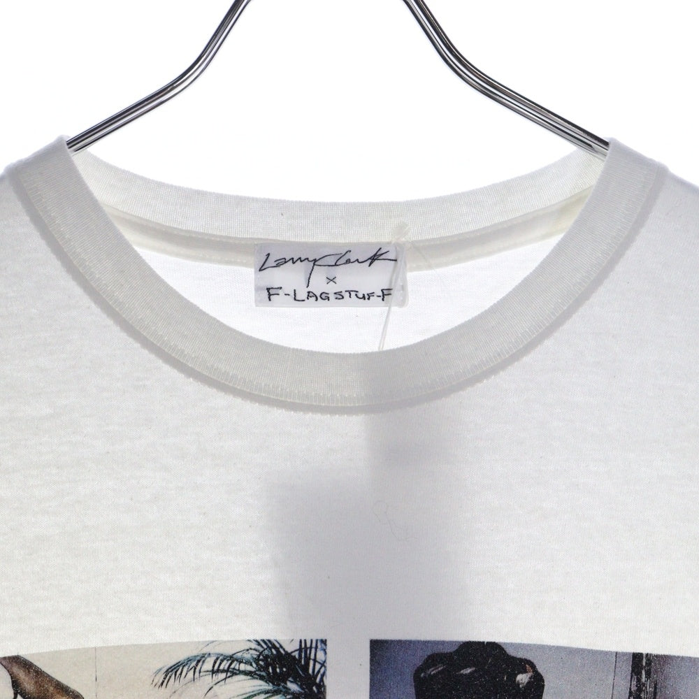 F-LAGSTUF-F(フラグスタフ) ×Larry Clark SS T-SHIRT ラリー