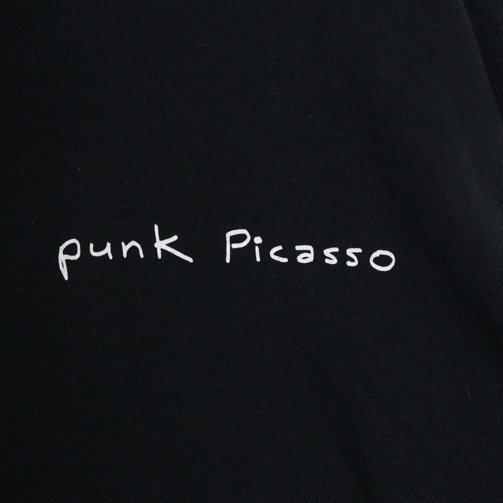 F-LAGSTUF-F(フラグスタフ) ×Larry Clark SS T-SHIRT ラリークラーク Punk Picassoフォト 半袖Tシャツ ブラック 19AW-FS×LC-06