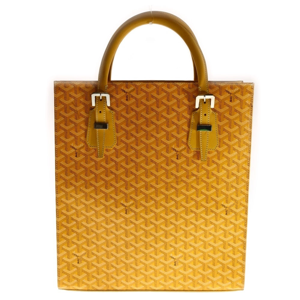 GOYARD(ゴヤール) コモールGM PVC レザー トートバッグ イエロー