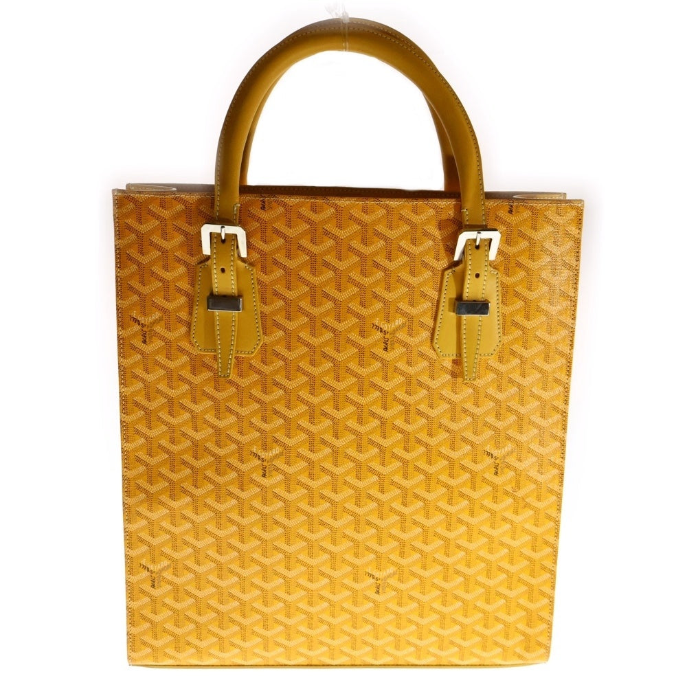 GOYARD(ゴヤール) コモールGM PVC レザー トートバッグ イエロー