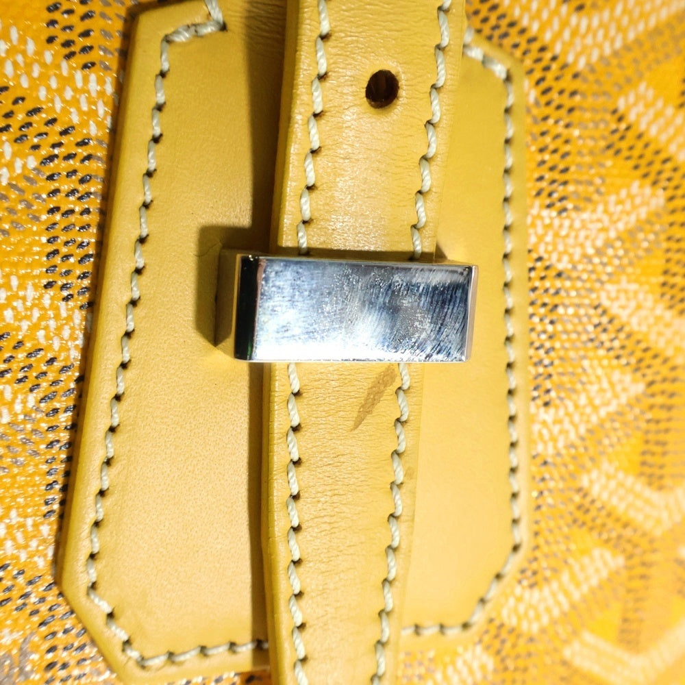 GOYARD(ゴヤール) コモールGM PVC レザー トートバッグ イエロー