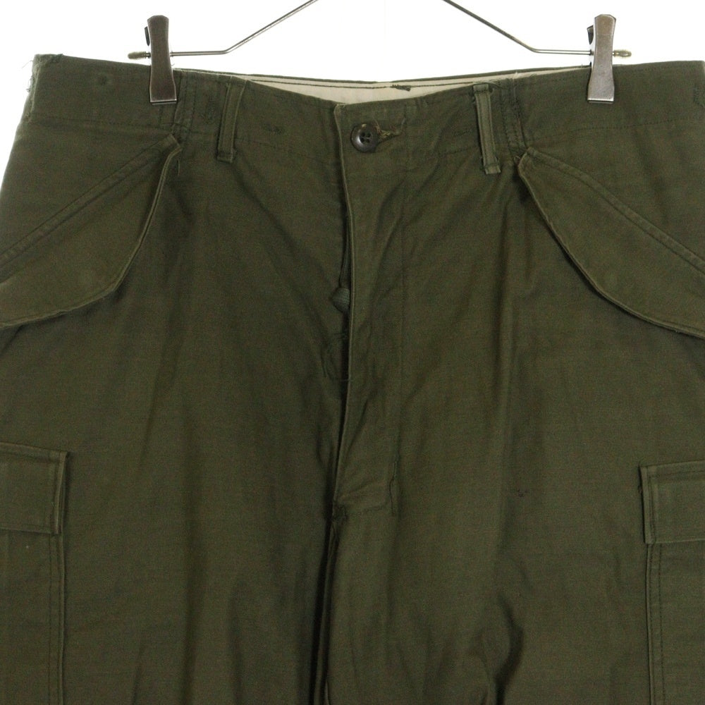 VINTAGE(ヴィンテージ) 70S MILITARY WINFIELD U.S.ARMY M-65 FIELD PANTS ミリタリー フィールド カーゴパンツ カーキ DSA100-74-C-0084