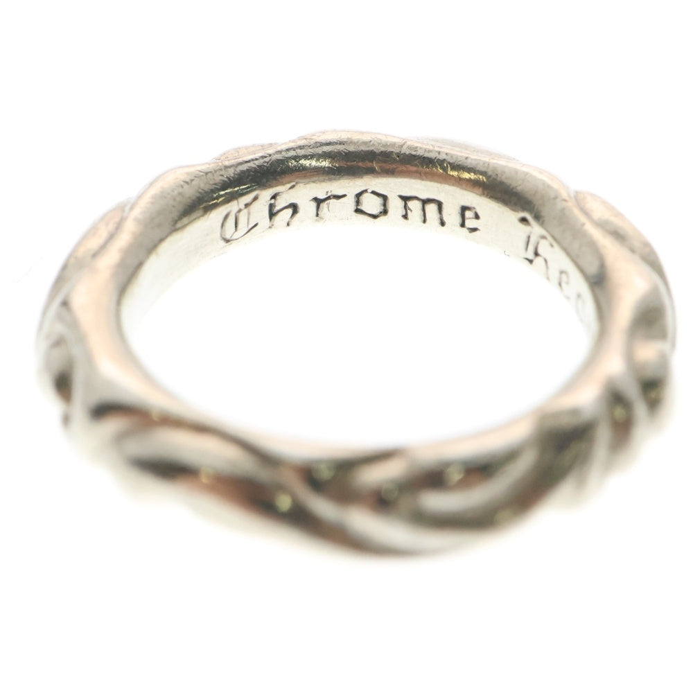 CHROME HEARTS(クロムハーツ) SCRL BAND スクロールバンド リング シルバー BCA351