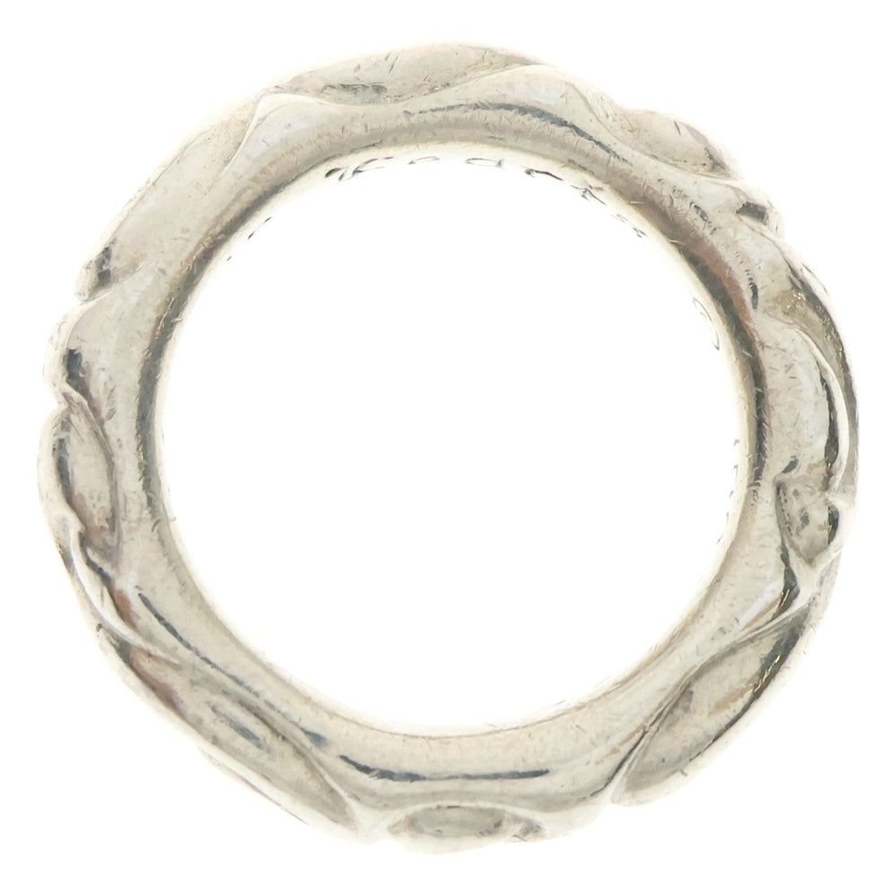 CHROME HEARTS(クロムハーツ) SCRL BAND スクロールバンド リング シルバー BCA351
