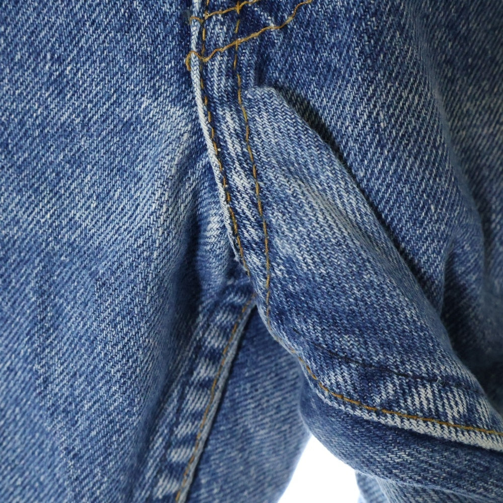 Levi's(リーバイス) 80S VINTAGE 646 オレンジタブ ボタン裏532 USA製 TALON42ジップ ジップフライ フレア ブーツカットデニムパンツ インディゴ