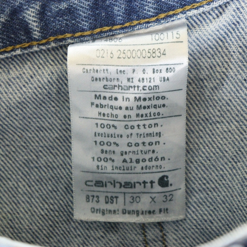 CARHARTT(カーハート) DOUBLE KNEE PANT ダブルニー ワークペインターデニムパンツ インディゴ B73 DST