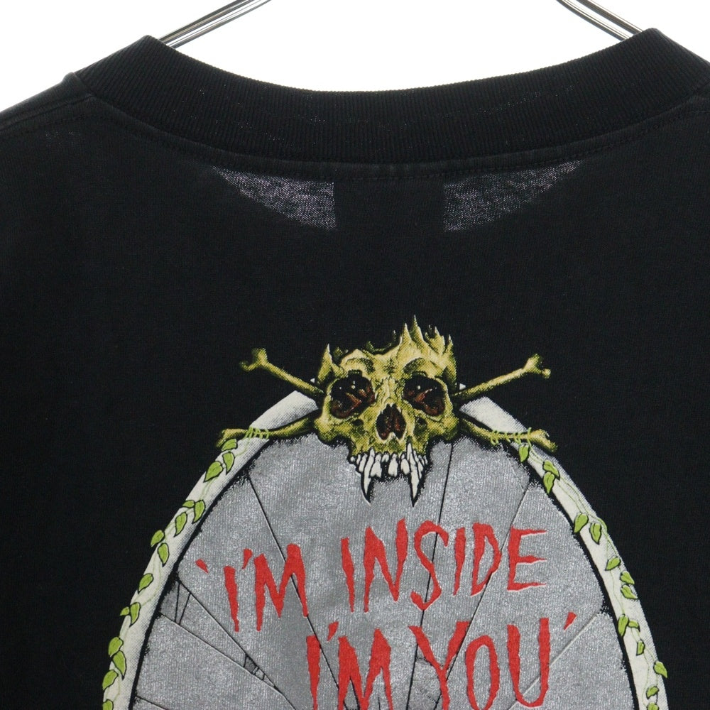 VINTAGE(ヴィンテージ) 90S VINTAGE METALLICA PUSHEAD SAD BUT TRUE 1991 TEE ヴィンテージ メタリカ パスヘッド 両面プリントTシャツ 半袖クルーネックカットソー ブラック