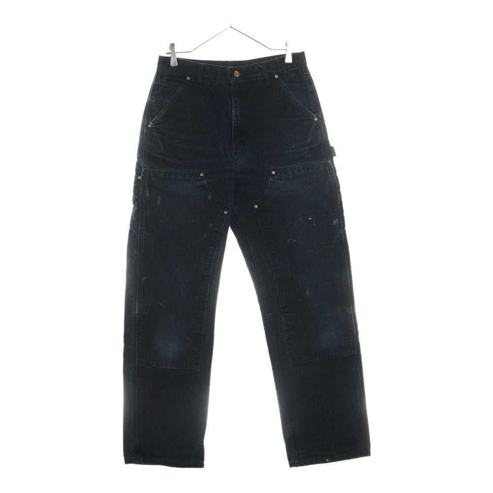 CARHARTT(カーハート) DOUBLE KNEE PANT ダブルニー ワークペインターパンツ ブラック B01 BLK