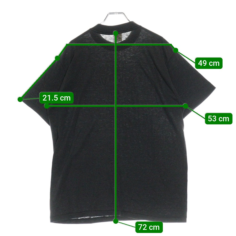 VINTAGE(ヴィンテージ) 70-80S VINTAGE JACK DANIELS TEE ヴィンテージ ジャックダニエルズ フロントプリントTシャツ 半袖クルーネックカットソー ブラック