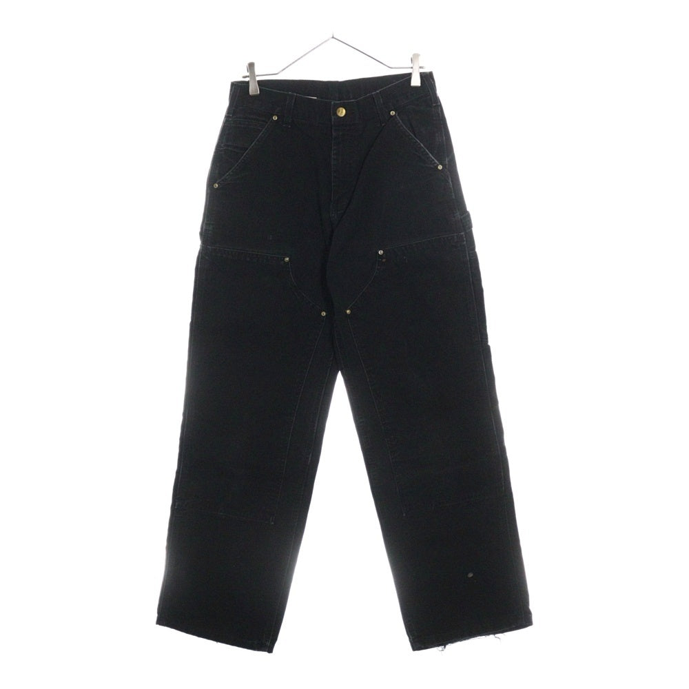 CARHARTT(カーハート) DOUBLE KNEE PANT ダブルニー ワークペインターパンツ ブラック B01 BLK