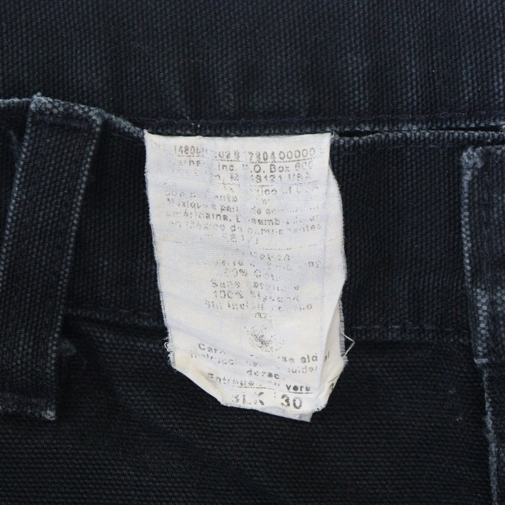 CARHARTT(カーハート) DOUBLE KNEE PANT ダブルニー ワークペインターパンツ ブラック B01 BLK