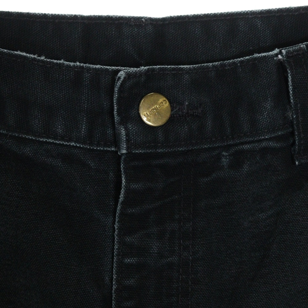 CARHARTT(カーハート) DOUBLE KNEE PANT ダブルニー ワークペインターパンツ ブラック B01 BLK