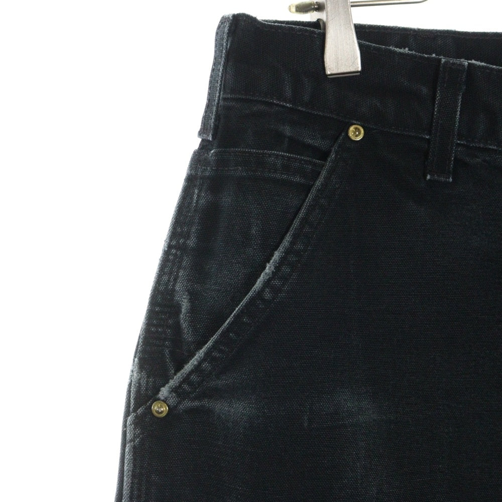 CARHARTT(カーハート) DOUBLE KNEE PANT ダブルニー ワークペインターパンツ ブラック B01 BLK