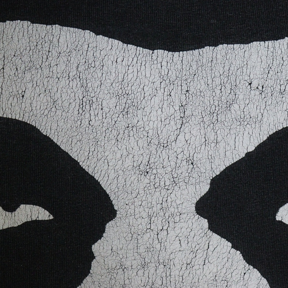 VINTAGE(ヴィンテージ) 00S VINTAGE THE MISFITS 2001 TEE ヴィンテージ ミスフィッツ スカル 両面プリントTシャツ 半袖クルーネックカットソー ブラック