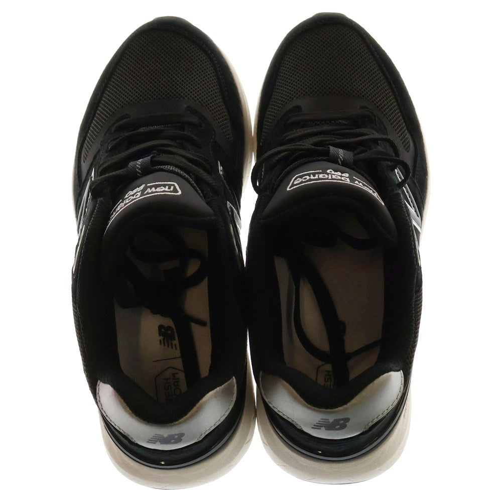 New Balance(ニューバランス) WW880BK6 スエードレザー ローカットスニーカー レディース ブラック/ホワイト US7.5/24.5cm