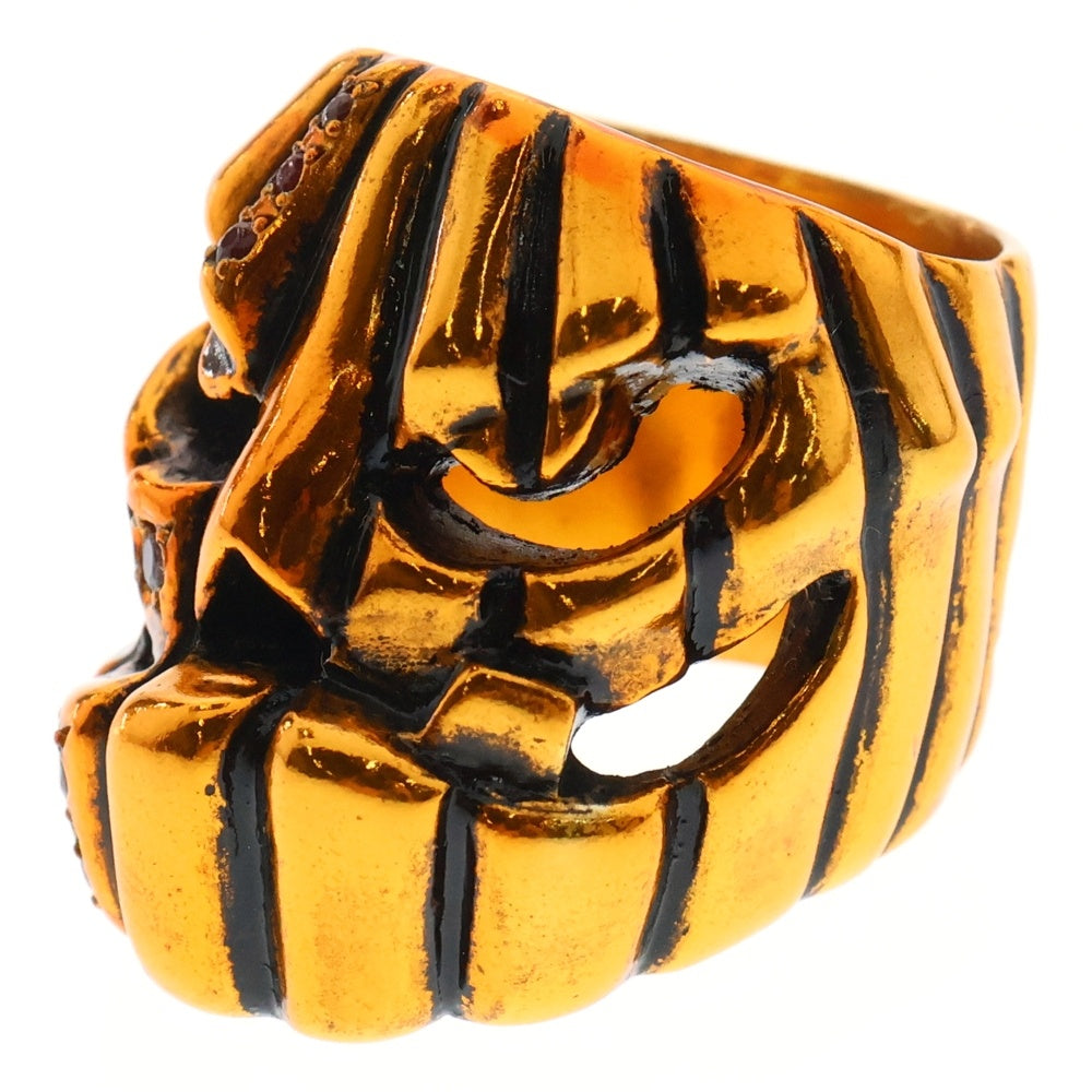 STARLINGEAR(スターリンギア) HALLOWEEN 2009 SPOOK RING ハロウィン限定 カボチャモチーフ ストーン装飾 スプークリング ゴールド