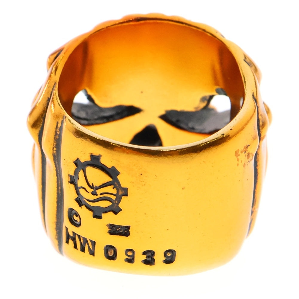 STARLINGEAR(スターリンギア) HALLOWEEN 2009 SPOOK RING ハロウィン限定 カボチャモチーフ ストーン装飾 スプークリング ゴールド