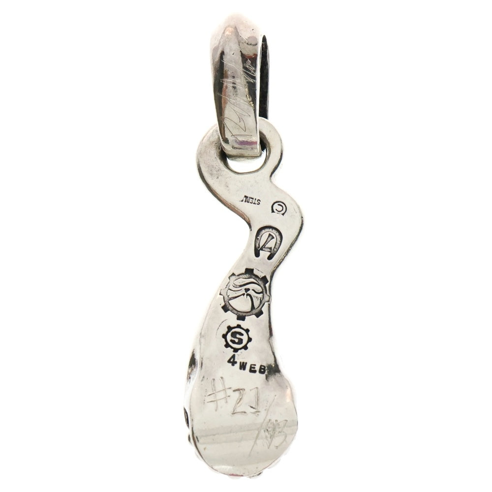 STARLINGEAR(スターリンギア) CURBY SPERM カービースパーム スカル ネックレストップ シルバー 21/43