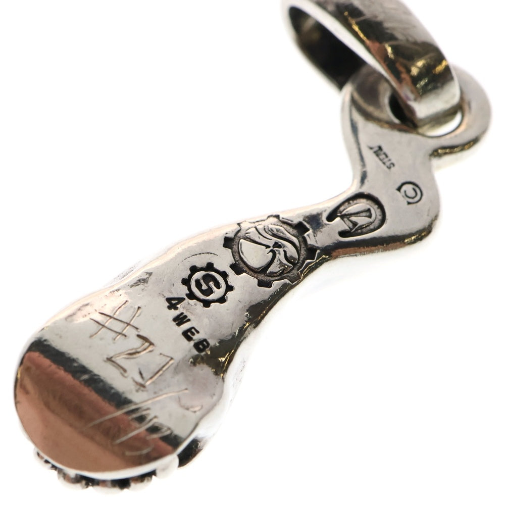 STARLINGEAR(スターリンギア) CURBY SPERM カービースパーム スカル ネックレストップ シルバー 21/43