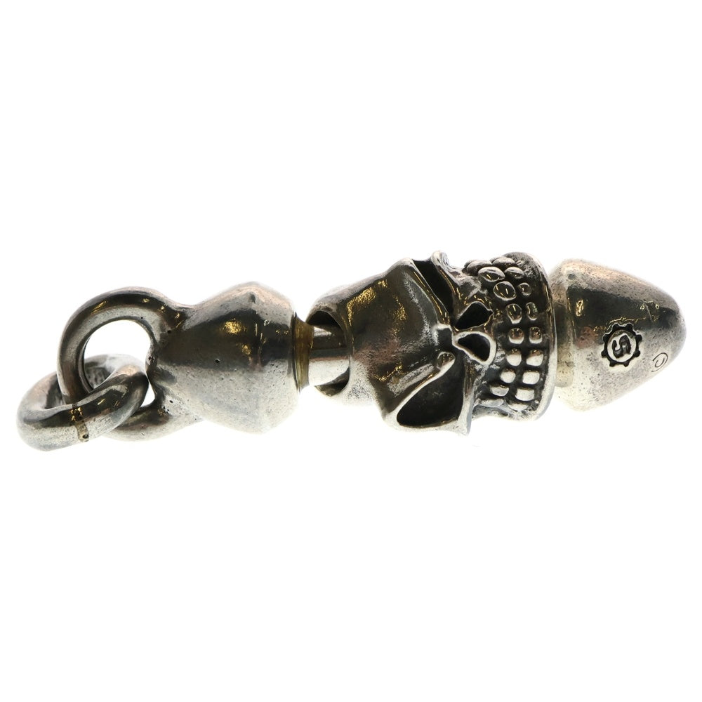 STARLINGEAR(スターリンギア) SPINNING SKULL スピニング スカルフェイス ペンダントトップ シルバー