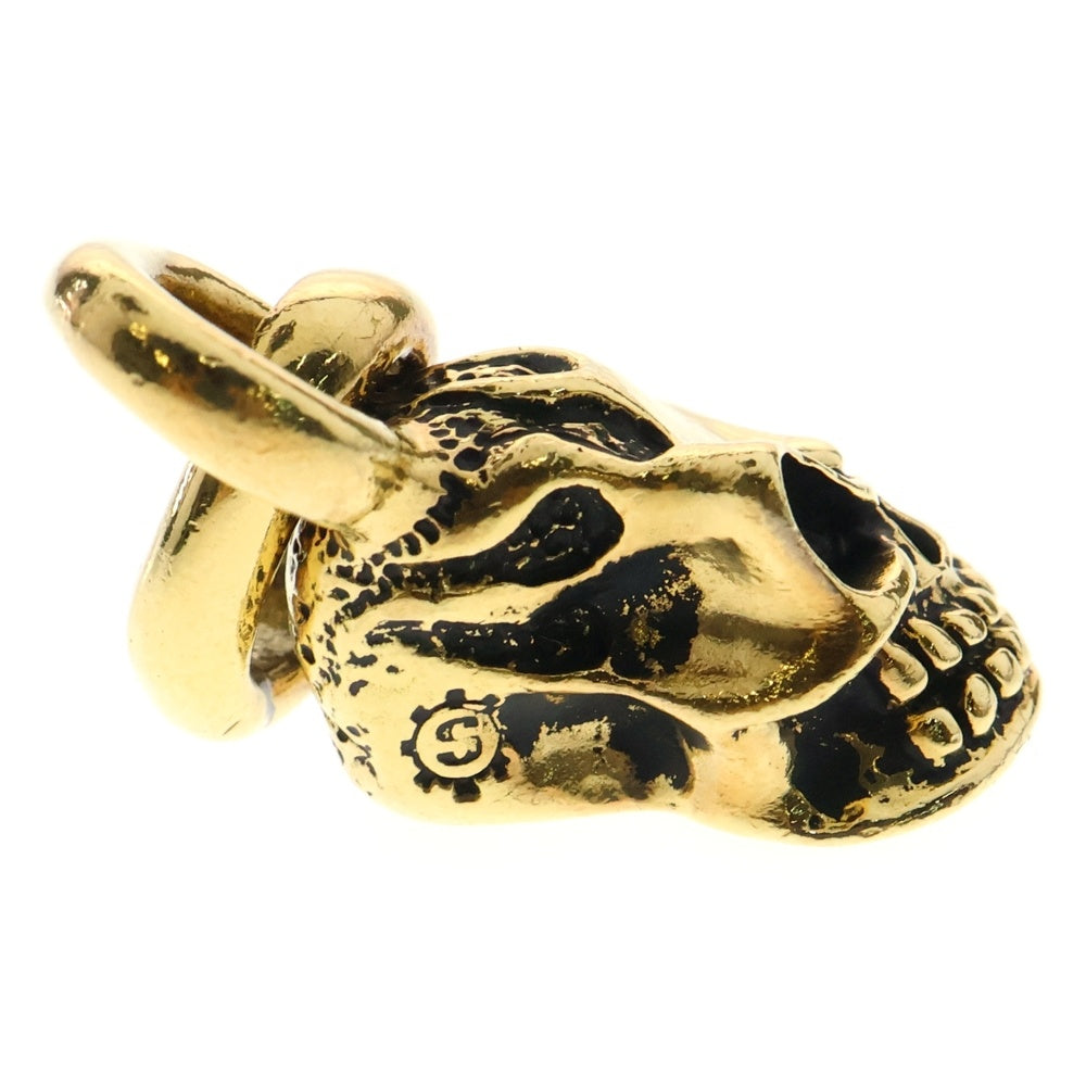 STARLINGEAR(スターリンギア) 22K MICRO SKULL マイクロスカル ペンダントトップ ゴールド