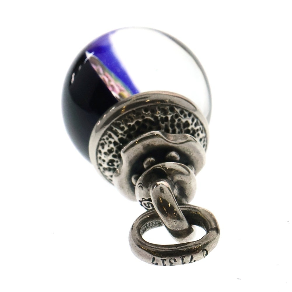 STARLINGEAR(スターリンギア) SKULL MARBLE スカル マーブル ペンダントトップ シルバー