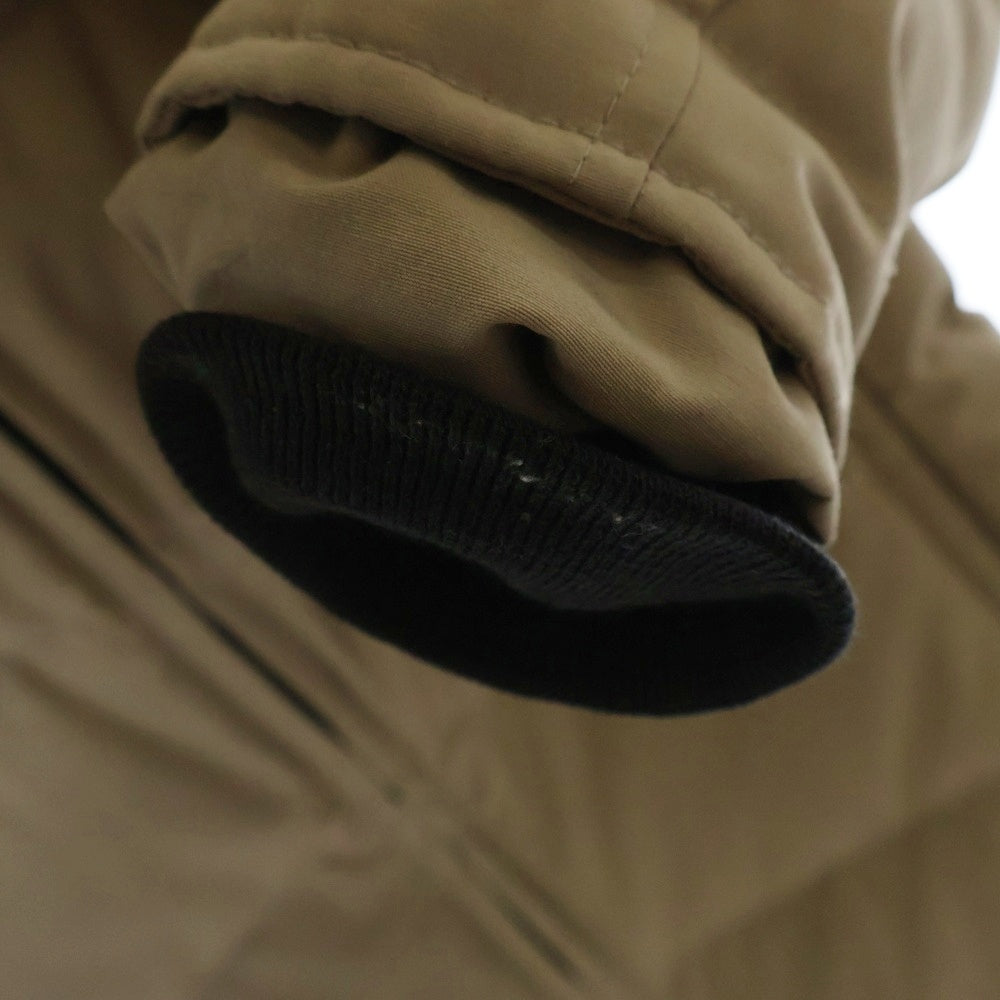 CANADA GOOSE(カナダグース) BELLEVILLE PARKA ベルビル パーカ フーデッドジップアップファーダウンコート ベージュ 2301JL