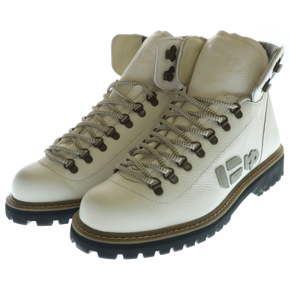 Sangacio(サンガッチョ) URBAN WHITE アーバン レザー レースアップ マウンテンブーツ ホワイト US8/26cm