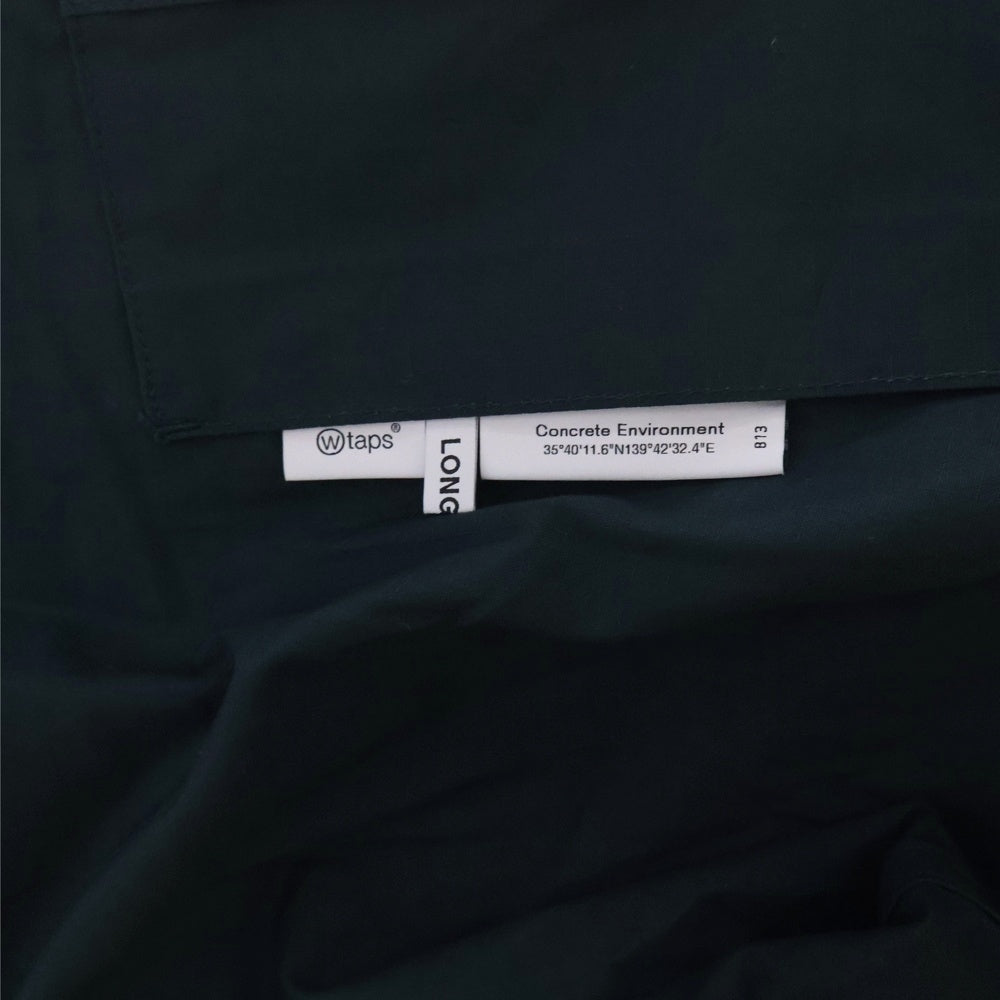 WTAPS(ダブルタップス) 24SS TROUSERS COTTON RIPSTOP IDENTITY リップストップ アイデンティティー ミリタリー カーゴパンツ ネイビー 241WVDT-PTM01